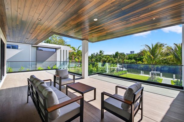Exterior, Wood Texture Flooring