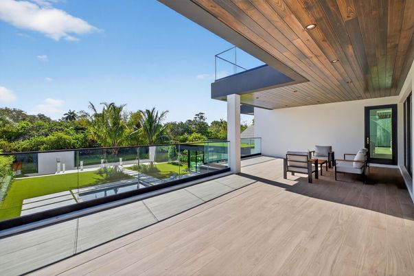 Exterior, Wood Texture Flooring