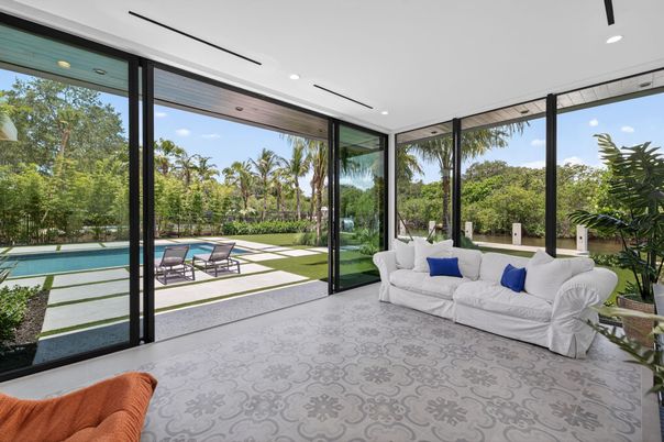 Interior, Recessed Lighting, Sun Room