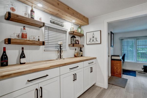 Interior, Recessed Lighting, Wood Texture Flooring