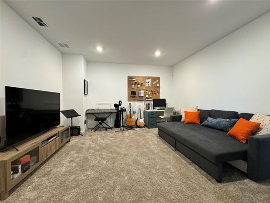 Home Office, Interior, Living room, Recessed Lighting