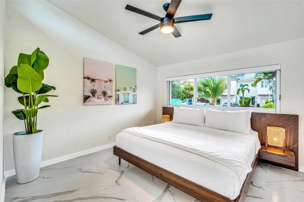 Bedroom, Interior, Marble