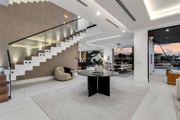 Chandelier, Dining room, Interior, Marble, Pendant Lights, Recessed Lighting