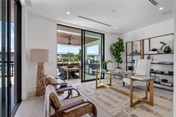 Home Office, Interior, Recessed Lighting