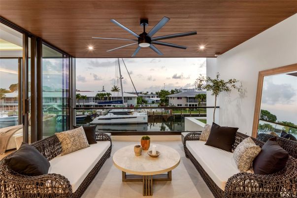 Interior, Living room, Recessed Lighting, Wooden Ceilings