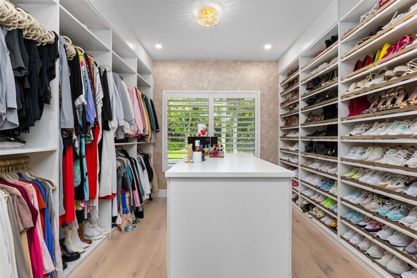 Interior, Recessed Lighting, Walk-in Closets, Wood Texture Flooring