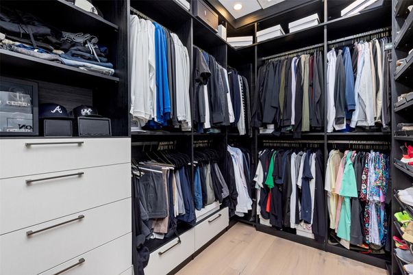 Interior, Recessed Lighting, Walk-in Closets, Wood Texture Flooring