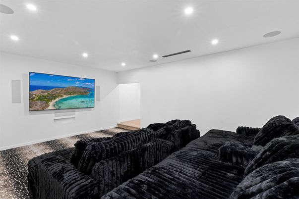 Interior, Recessed Lighting, Theatre Room