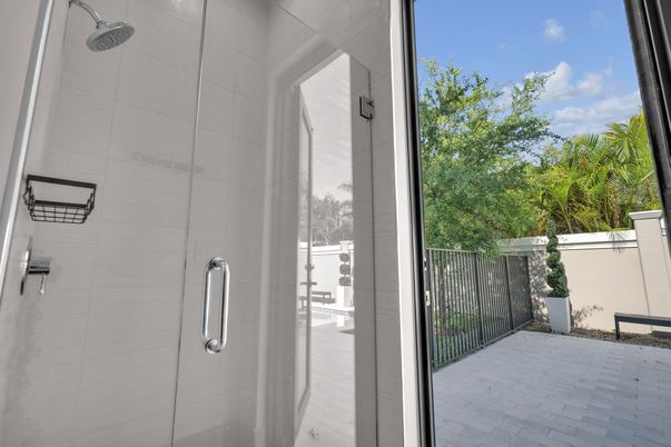 Bathroom, Exterior, Glass Shower, Interior