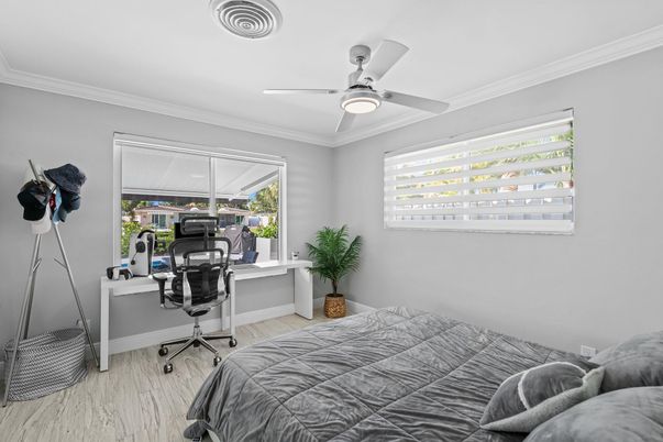 Bedroom, Home Office, Interior, Wood Texture Flooring