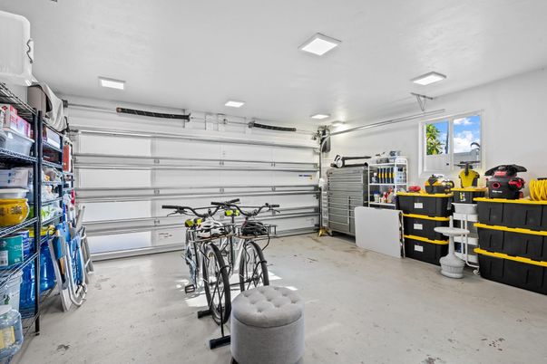 Garage, Interior, Recessed Lighting