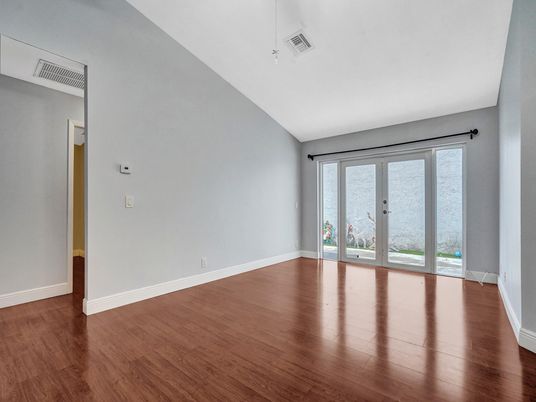Empty room, Interior, Wood Texture Flooring