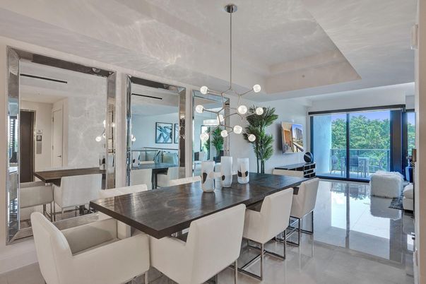 Dining room, Interior, Pendant Lights