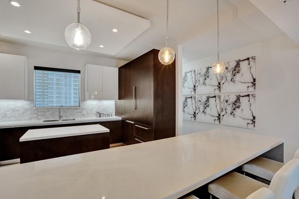 Interior, Kitchen, Pendant Lights, Recessed Lighting