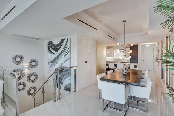 Dining room, Interior, Pendant Lights