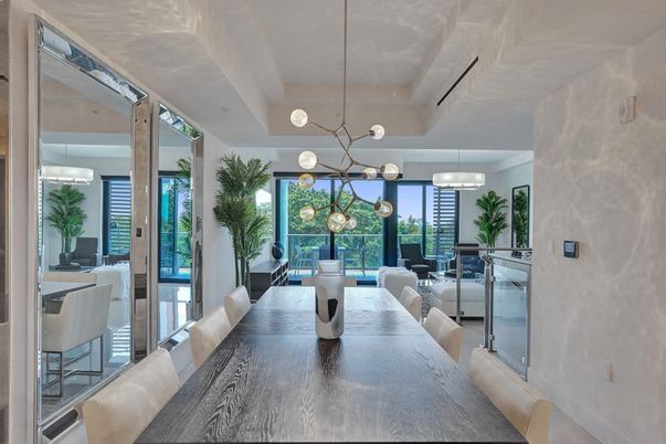 Dining room, Interior, Living room, Pendant Lights