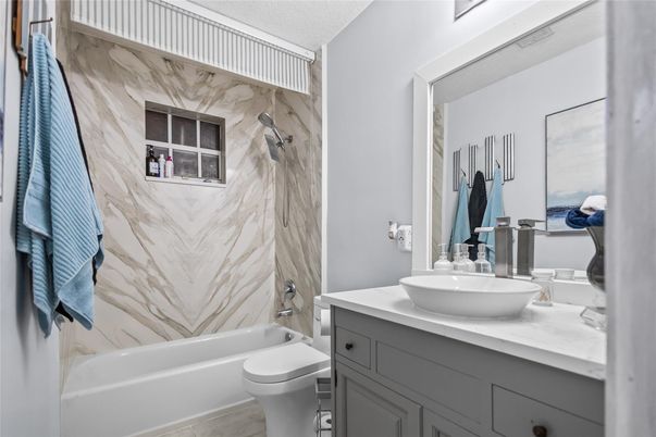Bathroom, Interior, Marble Walls