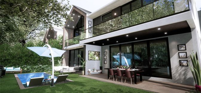 Backyard, Exterior