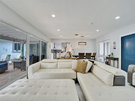 Dining room, Interior, Kitchen, Living room, Pendant Lights, Recessed Lighting