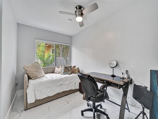 Bedroom, Home Office, Interior, Marble