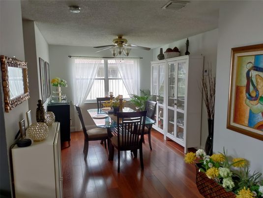 Dining room, Interior, Wood Texture Flooring