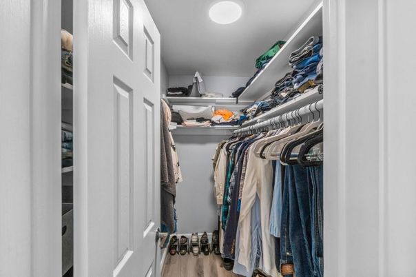 Interior, Walk-in Closets, Wood Texture Flooring