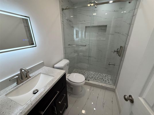 Bathroom, Glass Shower, Interior, Marble, Marble Walls
