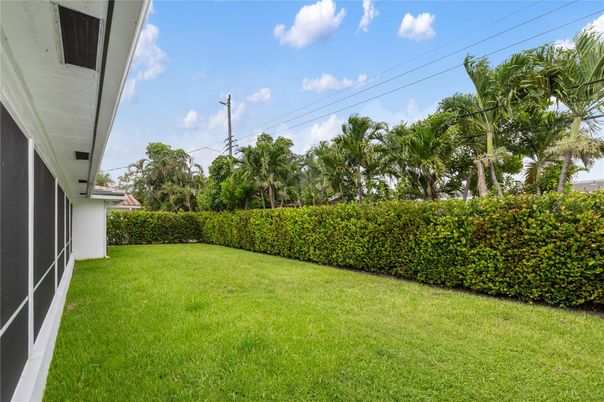 Backyard, Exterior