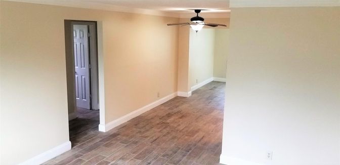 Empty room, Interior, Wood Texture Flooring