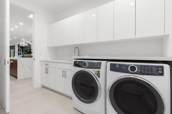 Interior, Recessed Lighting, Washer