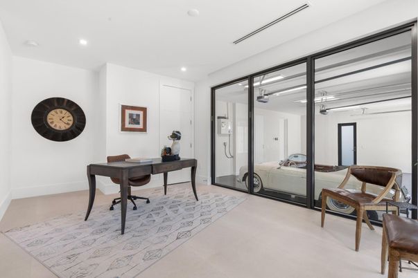 Home Office, Interior, Recessed Lighting