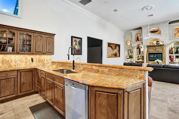Interior, Kitchen, Pendant Lights, Recessed Lighting