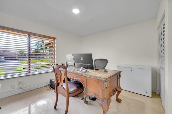Home Office, Interior, Recessed Lighting