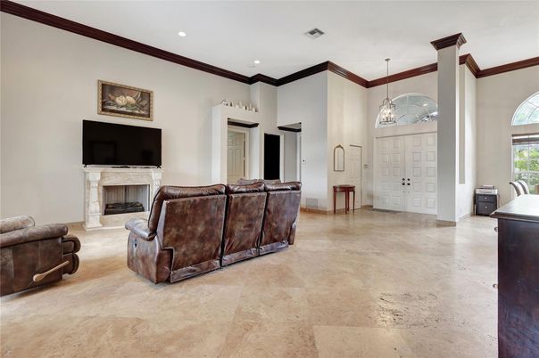 Fireplace, Interior, Pendant Lights, Recessed Lighting