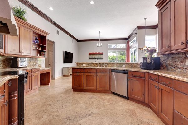 Interior, Kitchen, Pendant Lights, Recessed Lighting