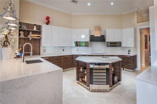 Interior, Kitchen, Pendant Lights, Recessed Lighting