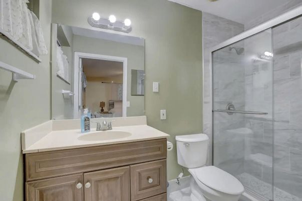 Bathroom, Glass Shower, Interior