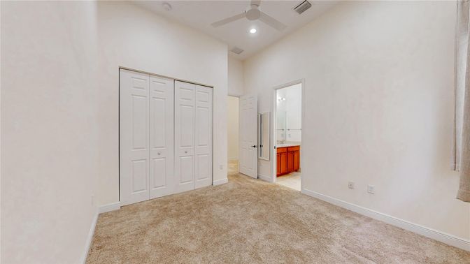 Bathroom, Empty room, Interior, Recessed Lighting