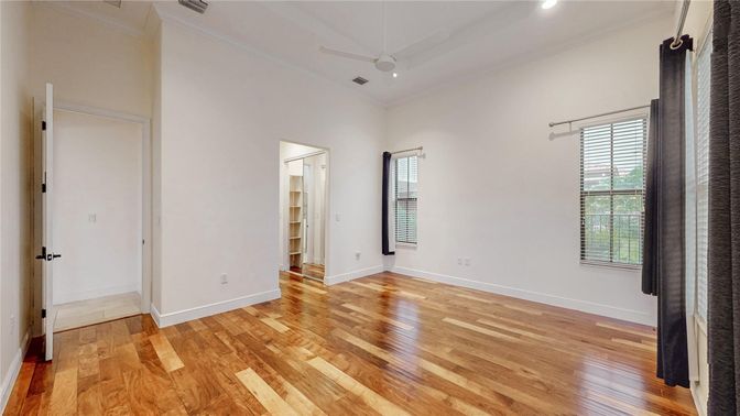 Empty room, Interior, Wood Texture Flooring