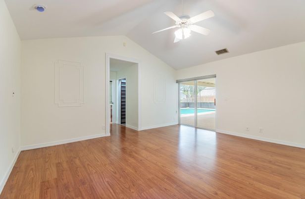 Empty room, Interior, Wood Texture Flooring