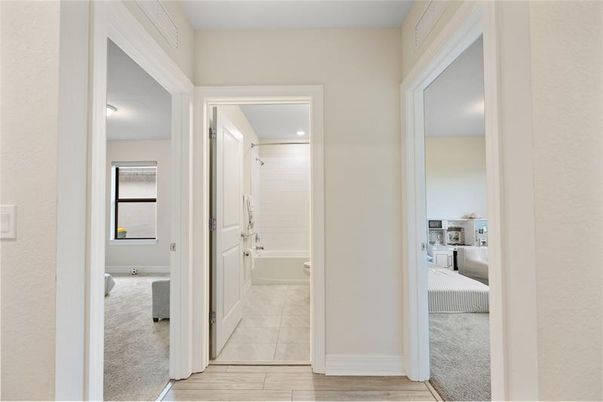 Bathroom, Interior, Recessed Lighting