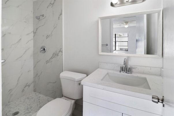Bathroom, Interior, Marble Walls