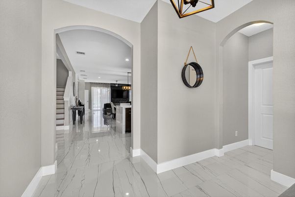 Interior, Marble, Pendant Lights, Recessed Lighting