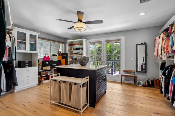 Interior, Recessed Lighting, Walk-in Closets, Wood Texture Flooring