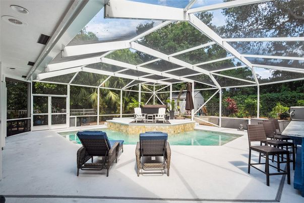 Glass Ceilings, Interior, Pool, Sun Room