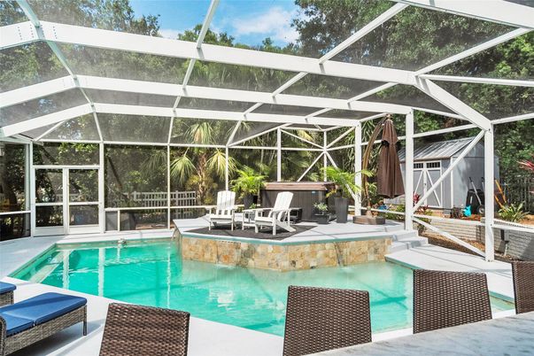 Glass Ceilings, Interior, Pool, Sun Room