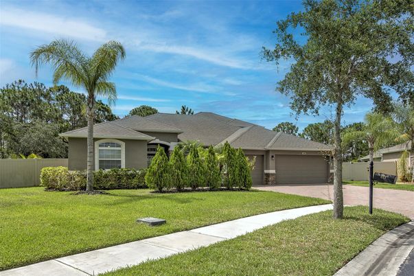 Attached, Backyard, Exterior, Facade, Ranch