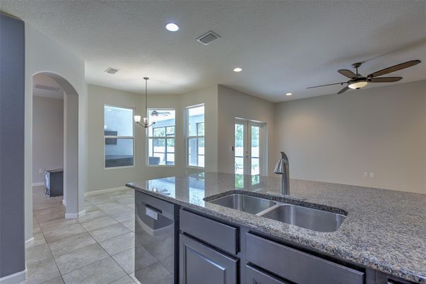 Interior, Kitchen, Pendant Lights, Recessed Lighting