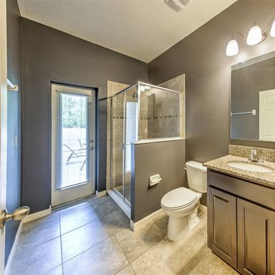 Bathroom, Glass Shower, Interior
