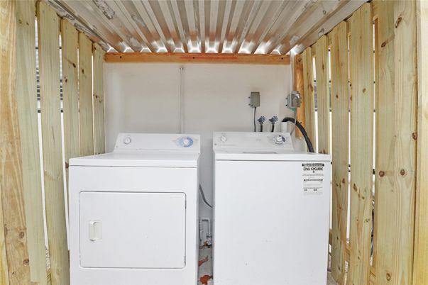 Interior, Utility Closets, Washer, Wooden Walls